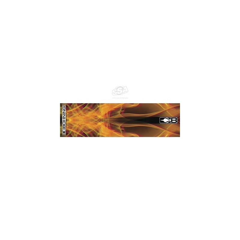 PETITES ENVELOPPES DIAMÈTRE 6,8 MM - 17/64" 10 CM ORANGE RAYONS X 13/PK