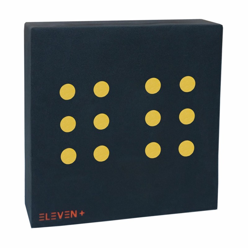 Onze cibles en mousse Plus 125x125x20cm + 12x9,5cm