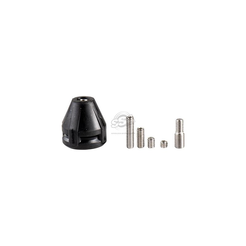 Amortisseur stabilisateur AVALON avec kit de vis 1/4" et 5/16"