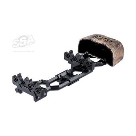 CARQUES À ARC BRUIN 4 CAMOUFLAGE FOUETTÉ CHÊNE