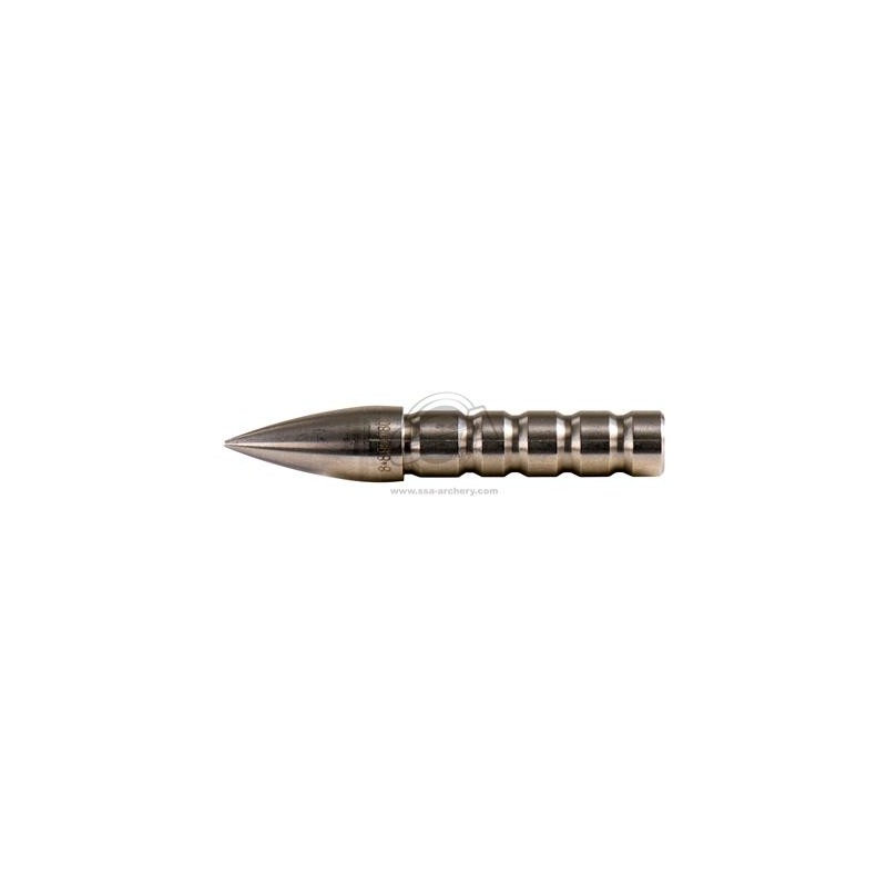 Pointes à coller pour flèches 23 / ID8.0 EMPROS/BRUXX taille 300-500 poids 180 g paquet de 12
