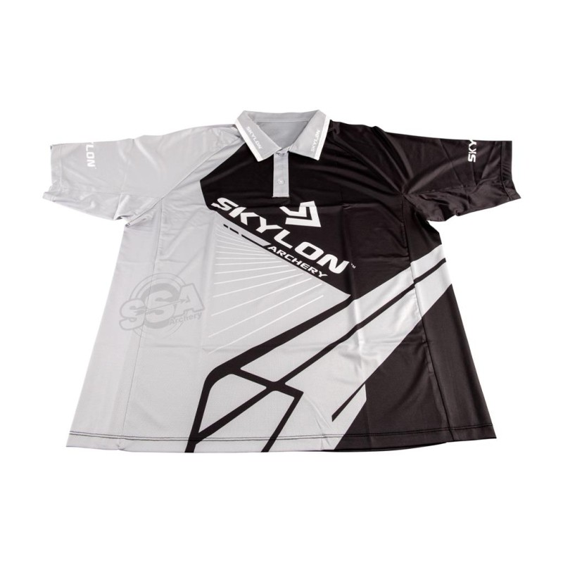 CHEMISE DE TIR SKYLON NOIR/GRIS