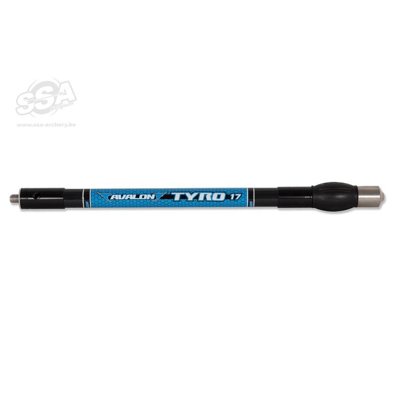 TIGES LATÉRALES CARBONE TYRO 17 - 12" AVEC AMORTISSEUR